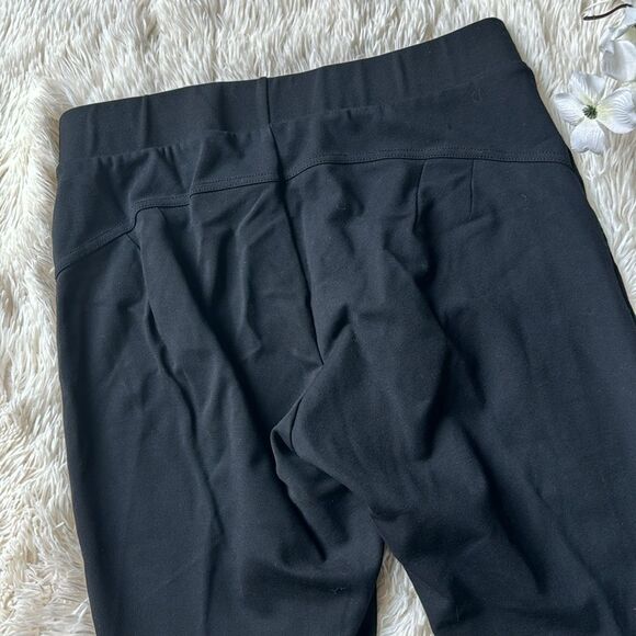 Soho Lady Black Yoga Capri Pants Stretch Size 1X - Picture 4 of 5
